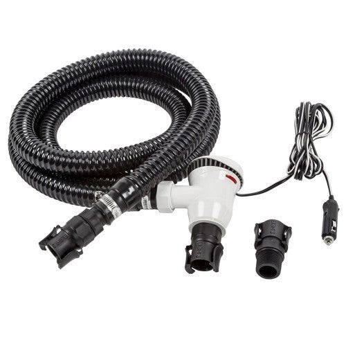 POMPE PLUG'N PLAY - 5 400 L/H - 12V / 5 AMP